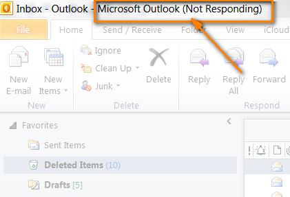 Outlook express 2016 not loading